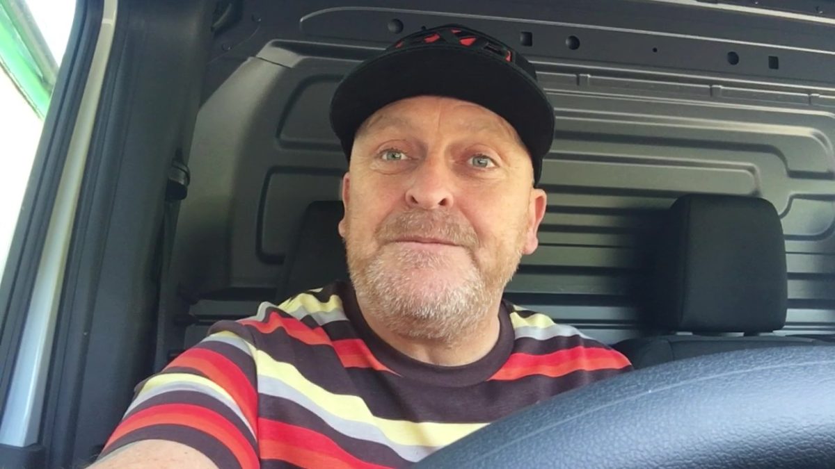 Man in a van motocross show lockdown